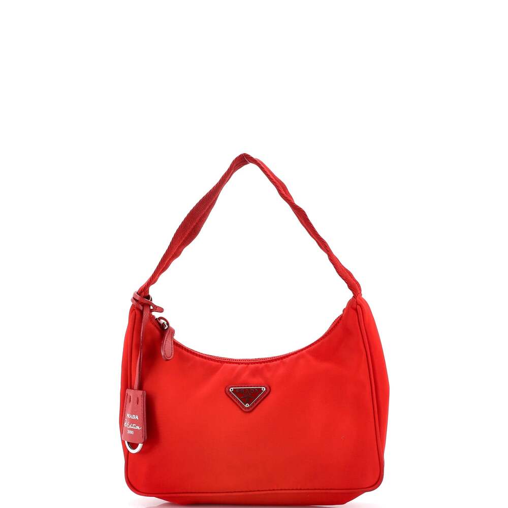 Prada Re-Edition Hobo Tessuto Mini #201567P10B